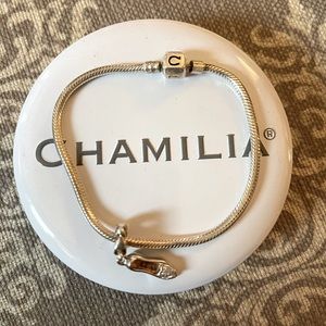 Chamilia bracelet and charms
